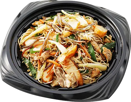 シャキシャキ島らっきょうと薩摩揚の奄美まーさ油ぞうめん